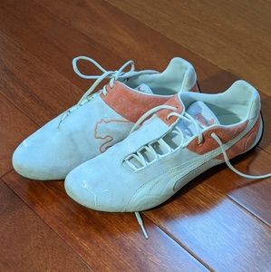 puma future cat leather sneakers size 9
